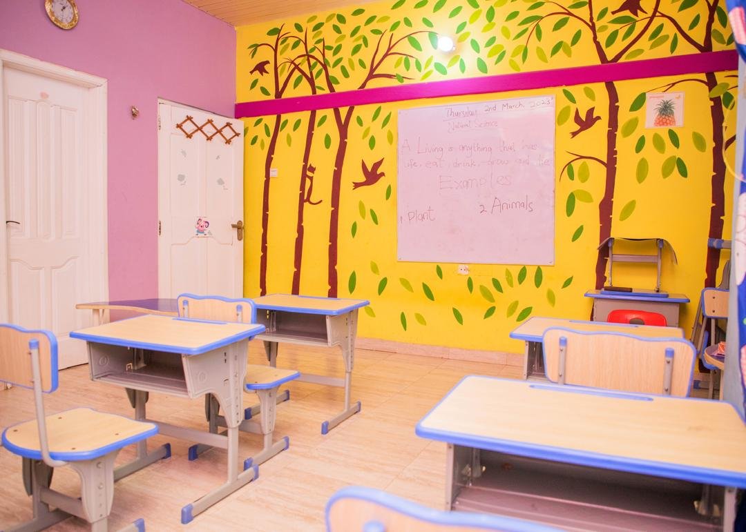 A moment from everyday life at Zippy Stars Montessori School
