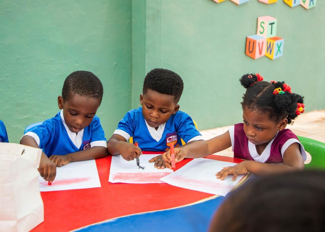 A moment from everyday life at Zippy Stars Montessori School