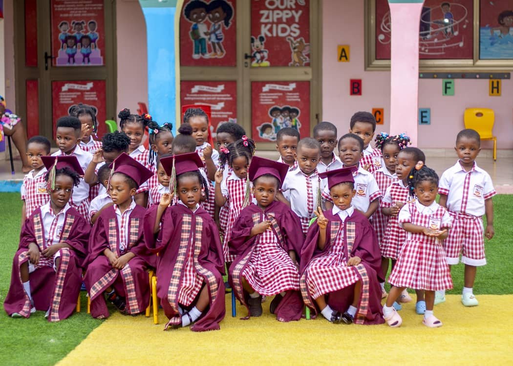 A moment from everyday life at Zippy Stars Montessori School
