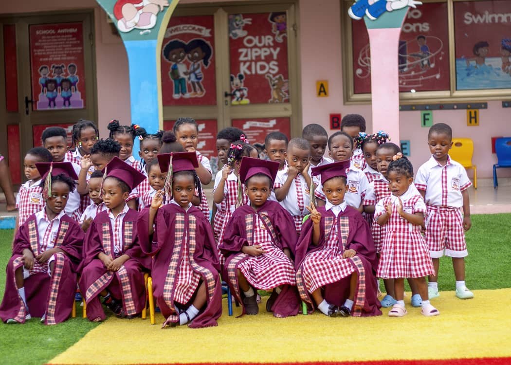 A moment from everyday life at Zippy Stars Montessori School