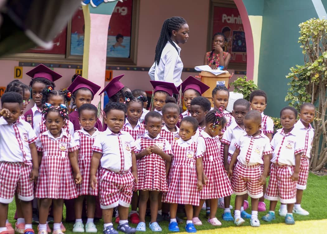 A moment from everyday life at Zippy Stars Montessori School