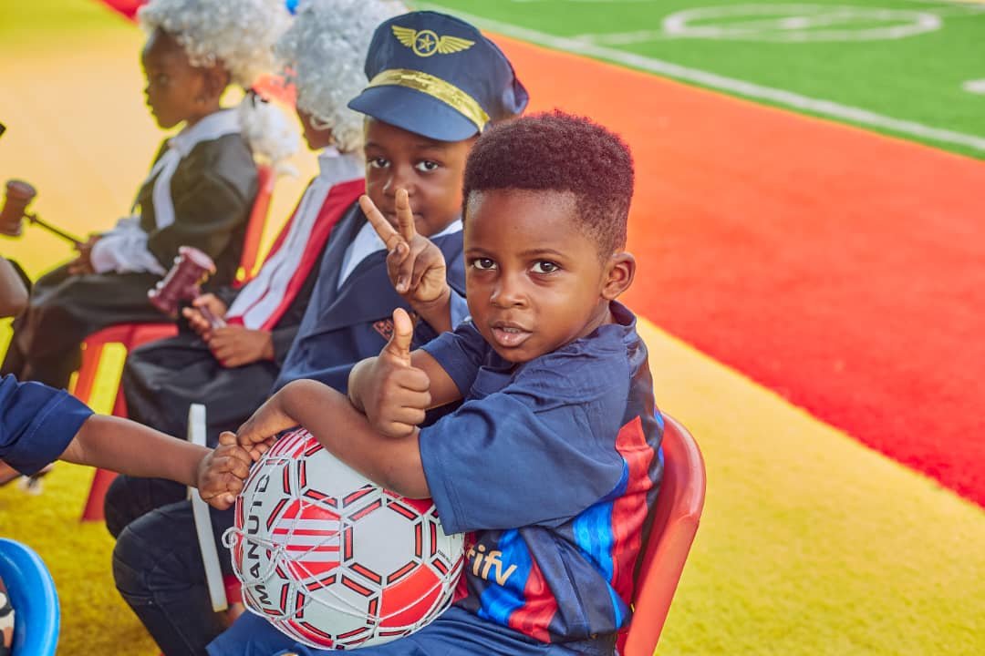 A moment from everyday life at Zippy Stars Montessori School
